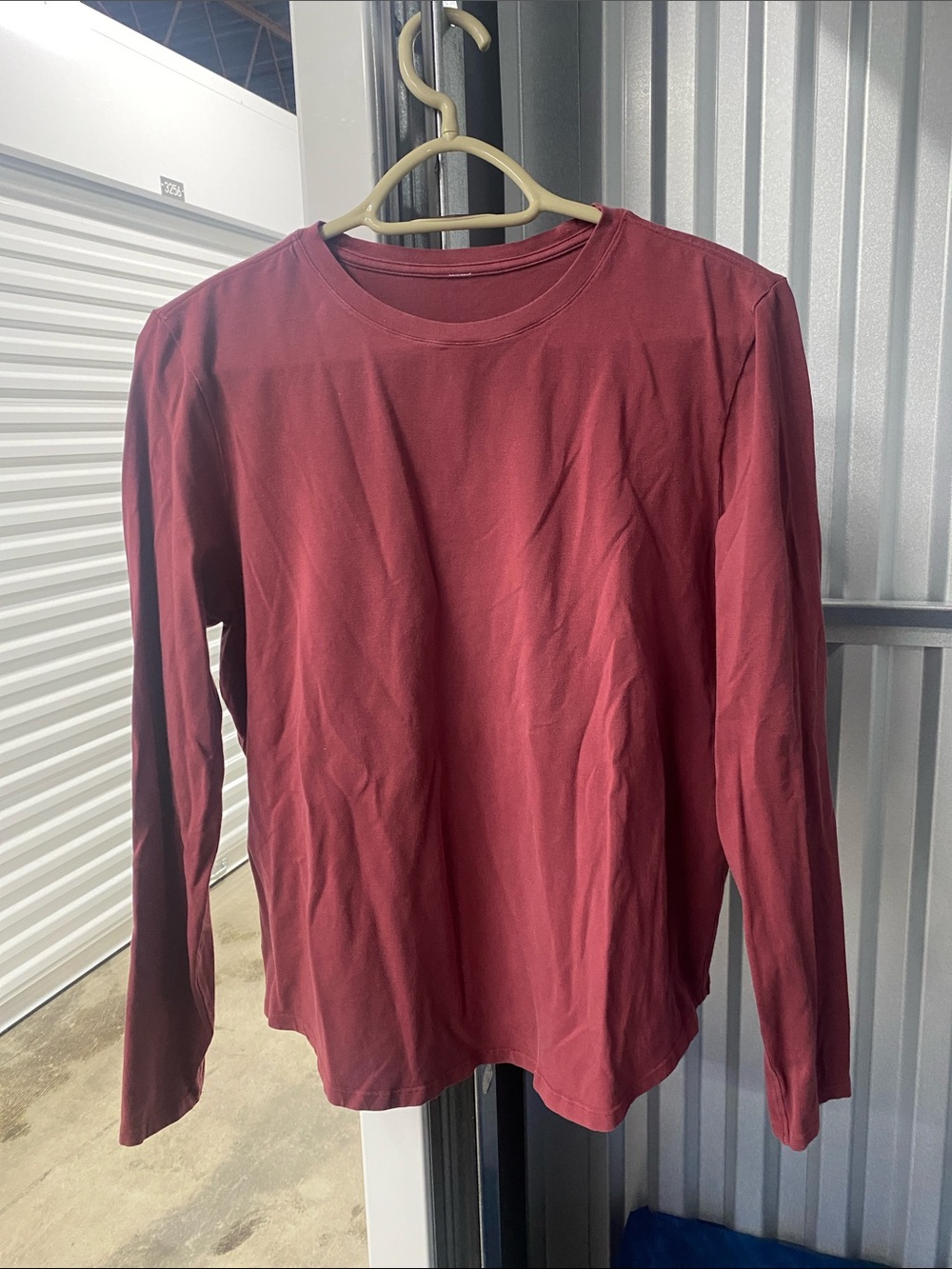 Lululemon maroon long sleeve